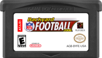 Backyard Football 2006 GameBoy Advance  box art